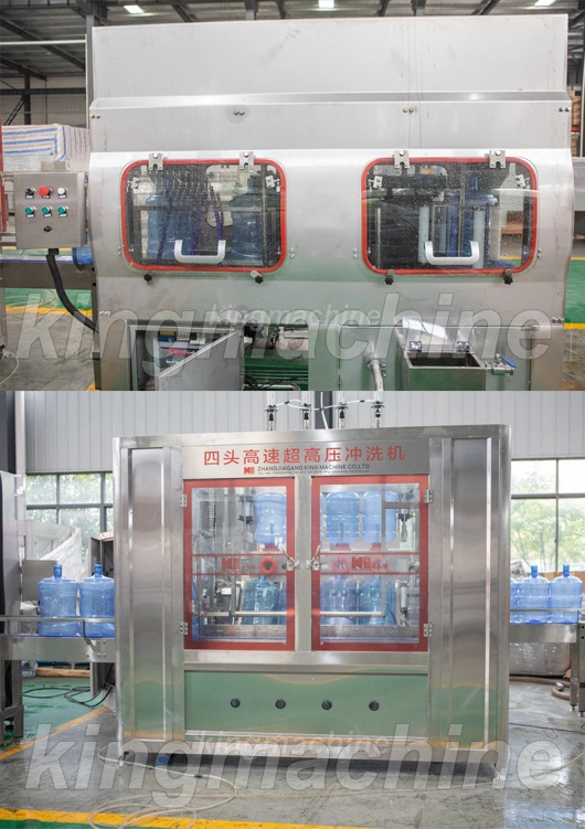 60-1200bph Fully Automatic 3&5 Gallon Filling Machine Packaging Machine